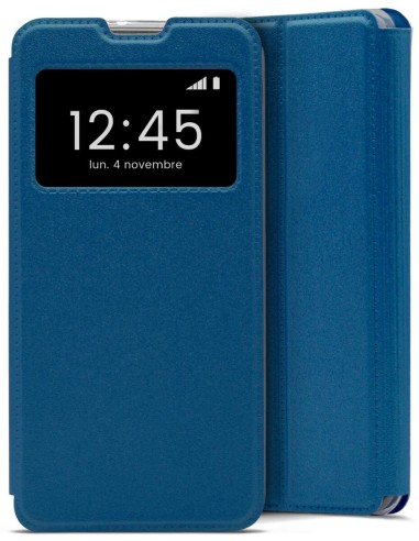 Etui folio en Simili cuir Bleu