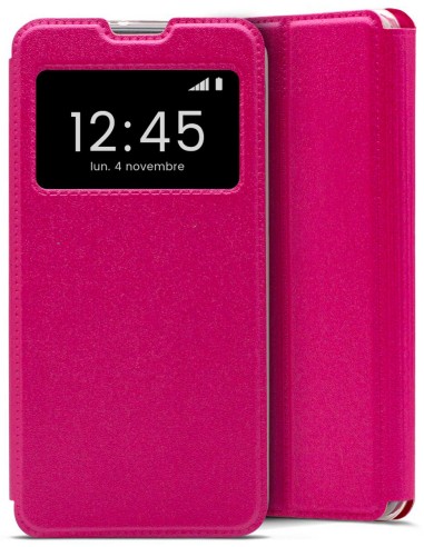 Etui folio en Simili cuir Rose