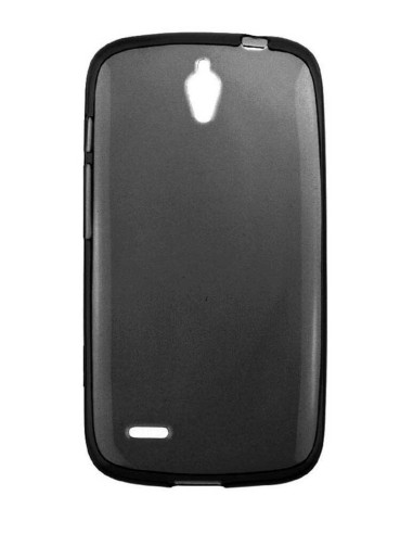 Coque en silicone Givré Noir