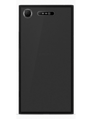 Coque en silicone Givré Noir