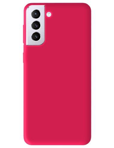 Coque en silicone Mat Rose Flash