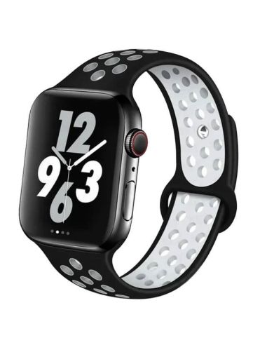 Bracelet pour Apple Watch en silicone à trous