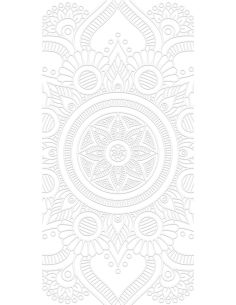 Mandala blanc