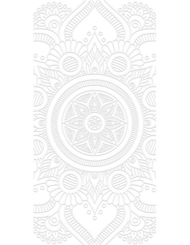 Mandala blanc