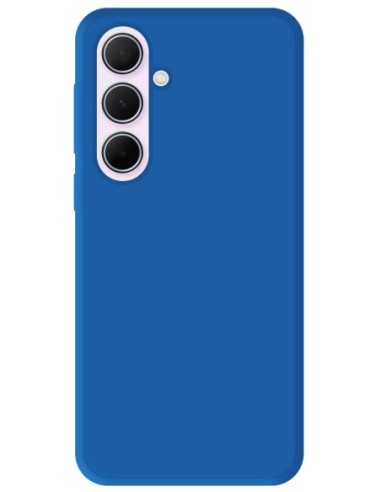 Coque en silicone Mat Bleu