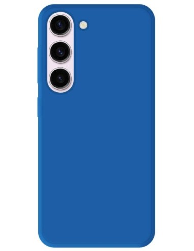 Coque en silicone Mat Bleu