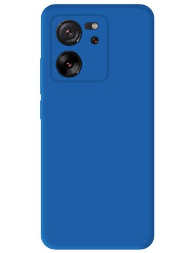 Coque en silicone Mat Bleu