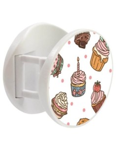 Grip imprimé pour téléphone | Design Cupcake vintage | Poignée et support smartphone