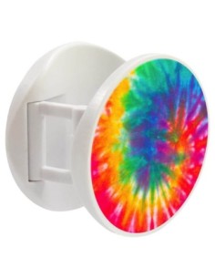 Grip imprimé pour téléphone | Design Tie Dye Spirale | Poignée et support smartphone