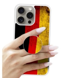 Grip imprimé pour téléphone | Design Drapeau Allemagne | Poignée et support smartphone