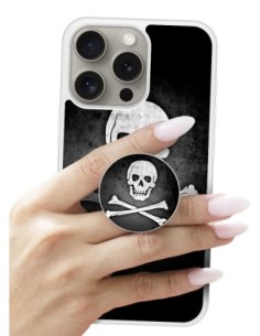 Grip imprimé pour téléphone | Design Drapeau Pirate | Poignée et support smartphone