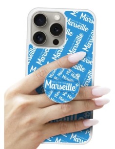 Grip imprimé pour téléphone | Design Fier d'être pour Marseille | Poignée et support smartphone