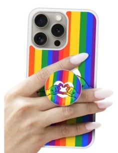 Grip imprimé pour téléphone | Design LGBT | Poignée et support smartphone