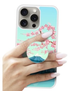 Grip imprimé pour téléphone | Design Mont Fuji | Poignée et support smartphone