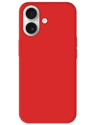 Coque en silicone Mat Rouge