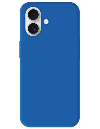 Coque en silicone Mat Bleu