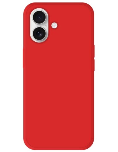 Coque en silicone Mat Rouge