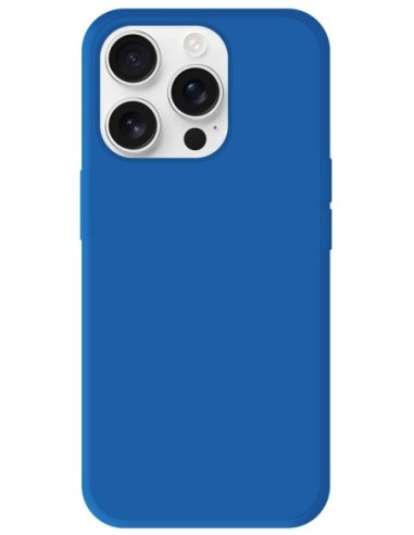 Coque en silicone Mat Bleu