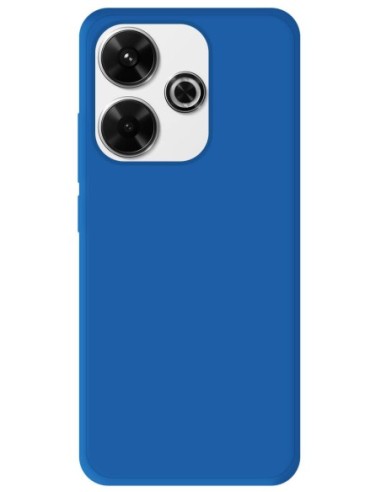 Coque en silicone Mat Bleu