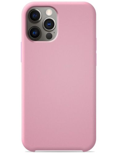 Coque en silicone Soft Touch Rose Bonbon