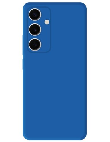 Coque en silicone Mat Bleu