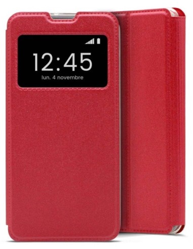 Etui folio en Simili cuir Rouge