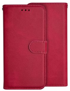 Etui languette en Simili cuir Rouge