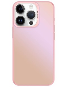 Coque So Cool effet métallisé Rose