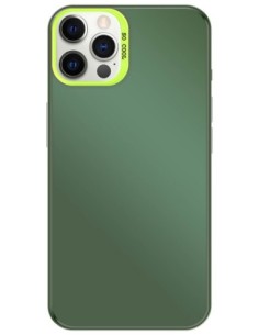 Coque So Cool effet métallisé Vert