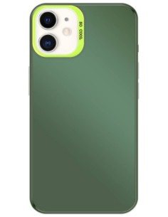 Coque So Cool effet métallisé Vert