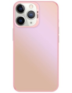 Coque So Cool effet métallisé Rose