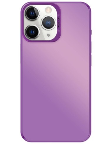 Coque So Cool effet métallisé Violet