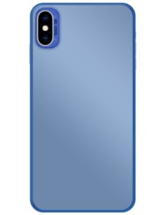 Coque So Cool effet métallisé Bleu