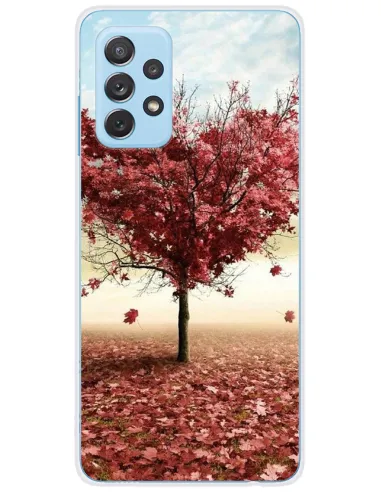 Coque en silicone imprimées pour Samsung Galaxy A32 4G Arbre Love