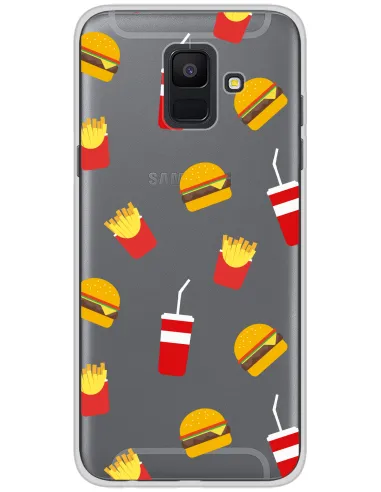 Coque en Silicone imprimées e pour Samsung Samsung Galaxy A6 2018