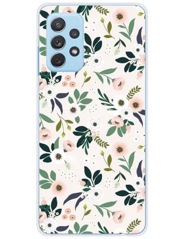 Coque en silicone imprimées pour Samsung Galaxy A32 4G Flowers