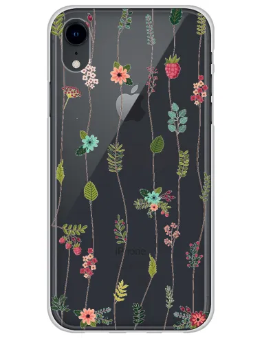 Coque de téléphone fleurs pour iPhone